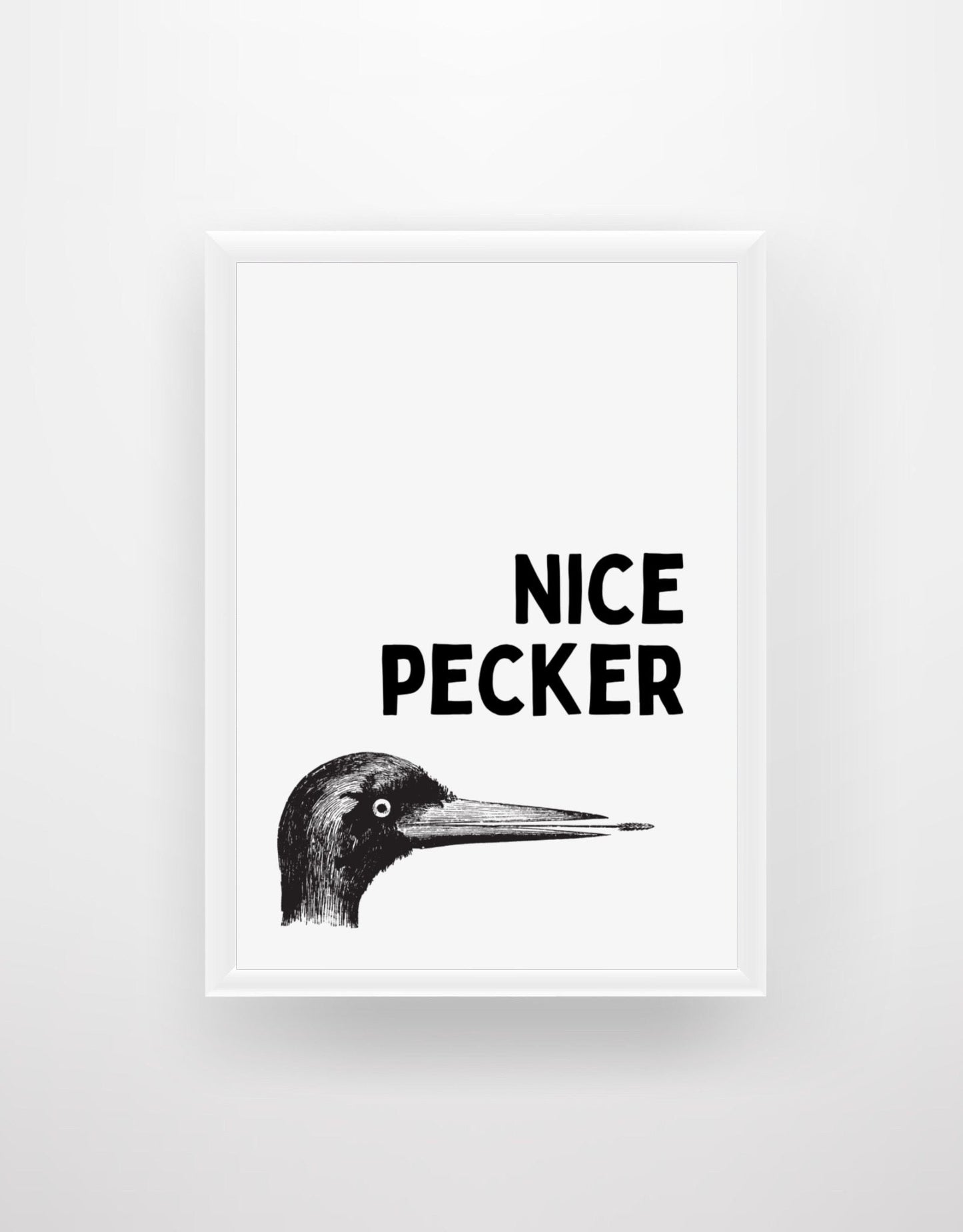 Nice Pecker - Print