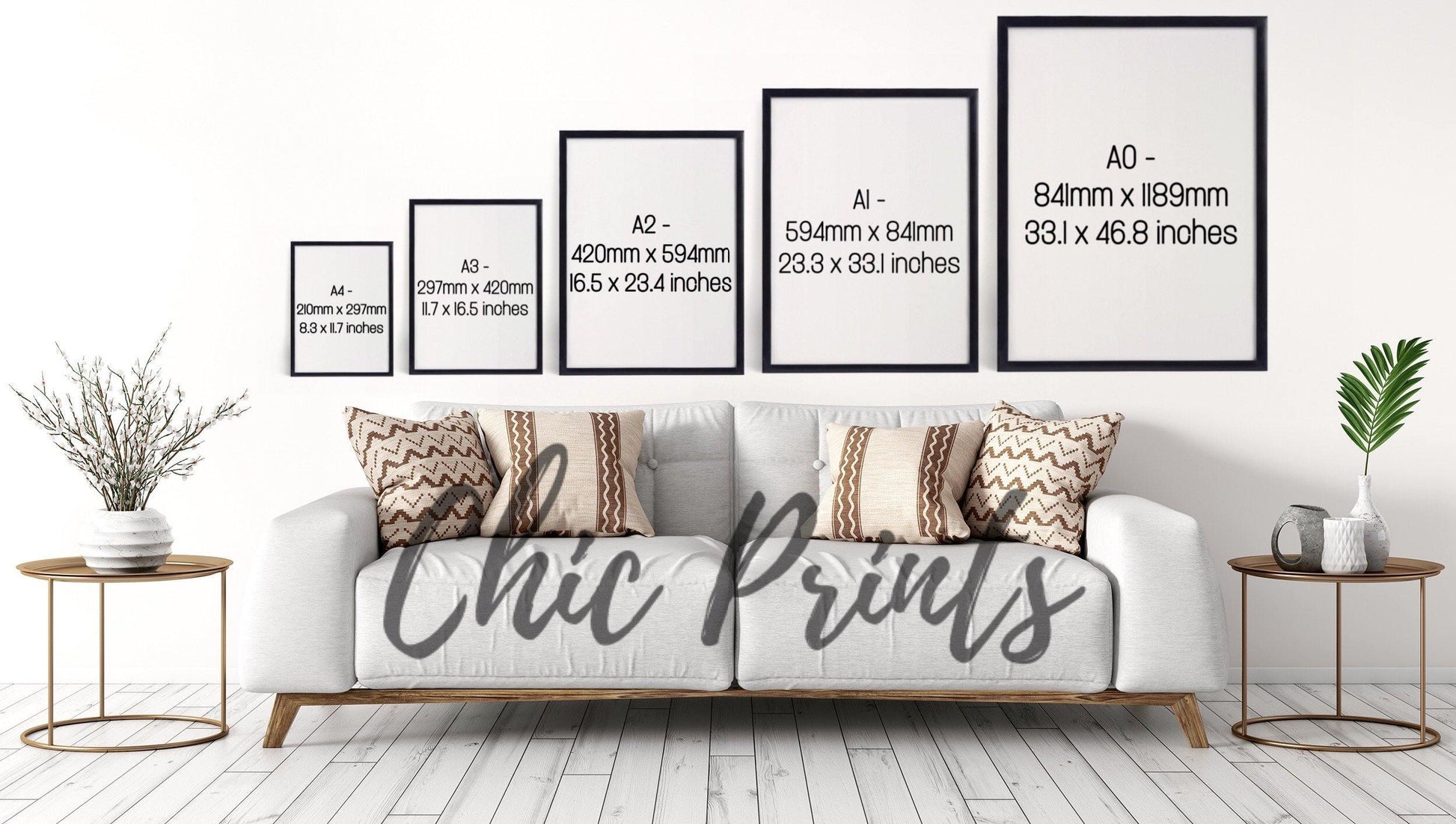 Bedroom wall print - Set of 2 prints, Over bed wall prints, typography wall print, inspirational wall print, wall prints, wall quotes, Gift-Chic Prints