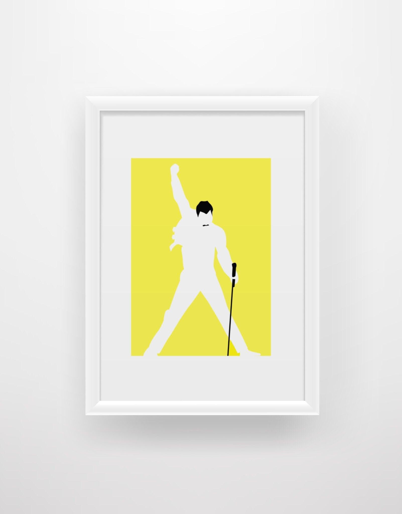 Freddie Mercury Print - Chic Prints