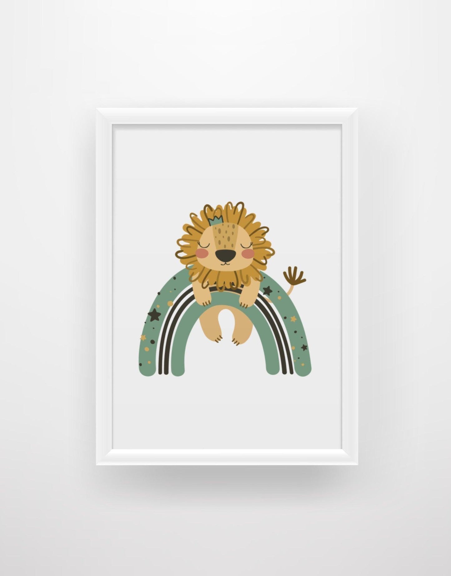 Nursery Lion (Set of 3 Prints) - Chic Prints